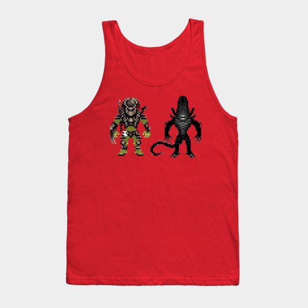 Pixel AvP Tank Top by HtCRU